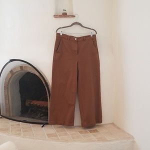 Everlane wide leg crop pant